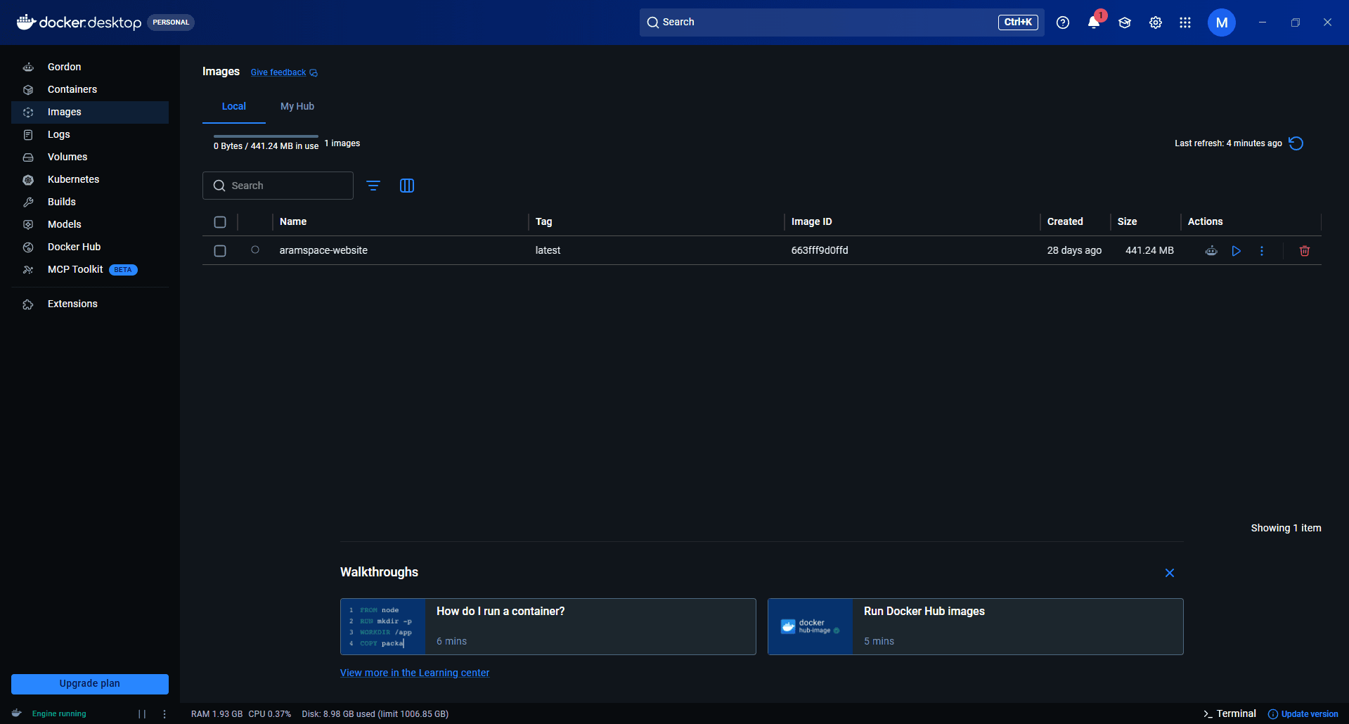مجبور به Azure شدم، و بالاخره Docker یاد گرفتم preview